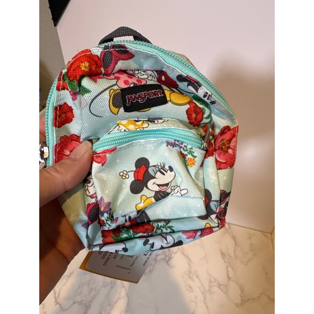 Disney jansport lil break mini backpack blooming Minnie wrist size